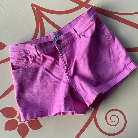 New York & Company Shorts 2 For Shorts New York Company Pink Denim